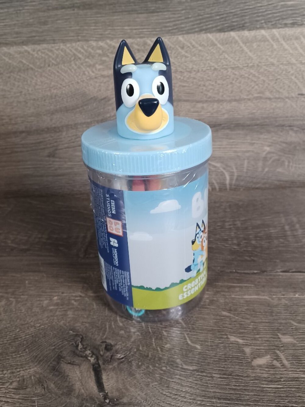 New Bluey Creative Essentials 25 Piece Art Set Activity Jar